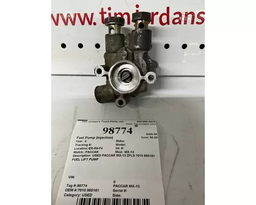 PACCAR MX-13 Fuel Pump (Injection)