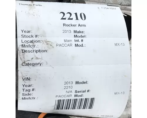 PACCAR MX-13 Rocker Arm