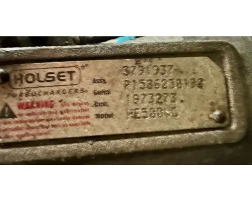 PACCAR MX-13 Turbocharger  Supercharger