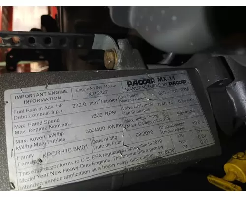 PACCAR MX11 Engine Assembly