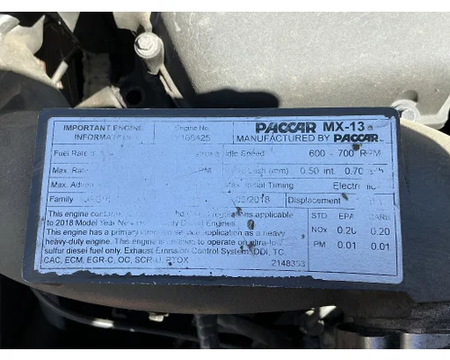 PACCAR MX13 EPA17 Engine Assembly