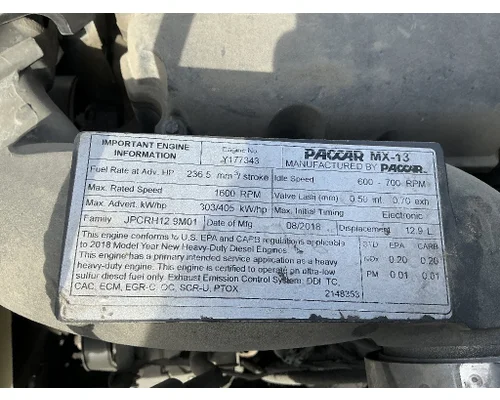 PACCAR MX13 EPA17 Engine Assembly