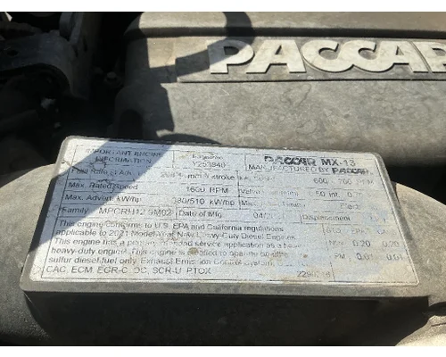 PACCAR MX13 EPA17 Engine Assembly