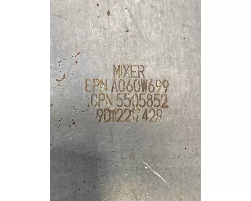 PACCAR MX13 Aftertreatment Part