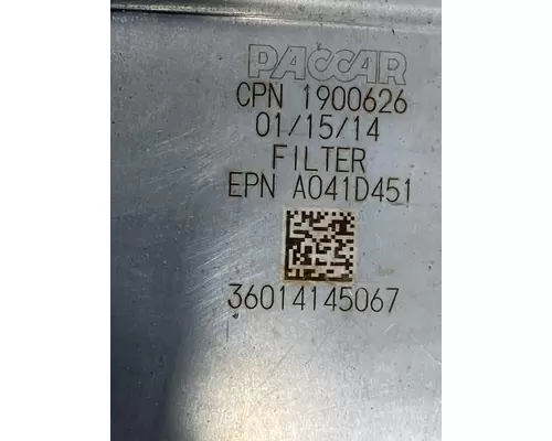 PACCAR MX13 DPF (Diesel Particulate Filter)