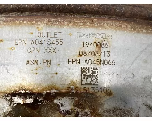 PACCAR MX13 DPF (Diesel Particulate Filter)