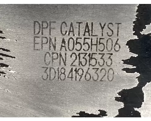 PACCAR MX13 DPF (Diesel Particulate Filter)
