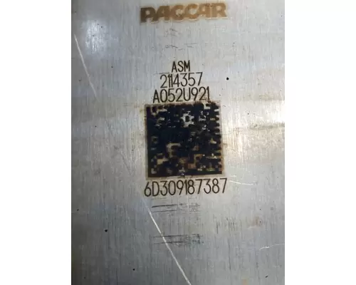 PACCAR MX13 DPF (Diesel Particulate Filter)