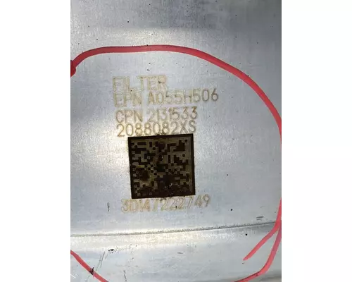 PACCAR MX13 DPF (Diesel Particulate Filter)
