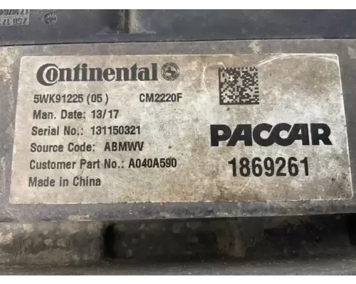 PACCAR MX13 ECM