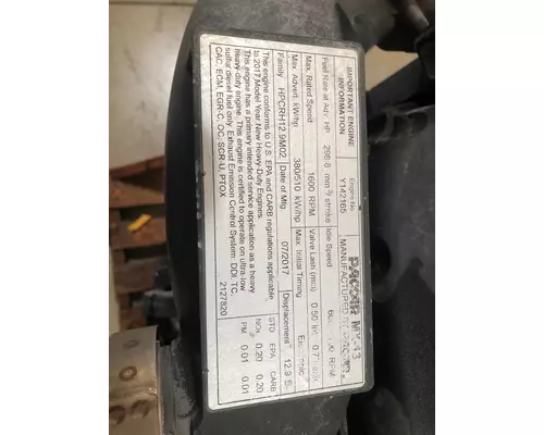PACCAR MX13 Engine Assembly