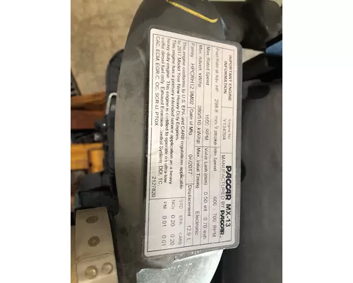 PACCAR MX13 Engine Assembly