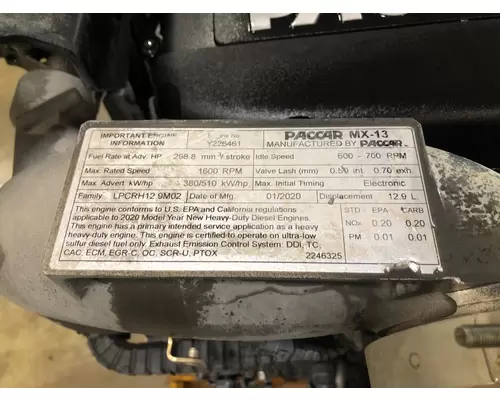 PACCAR MX13 Engine Assembly