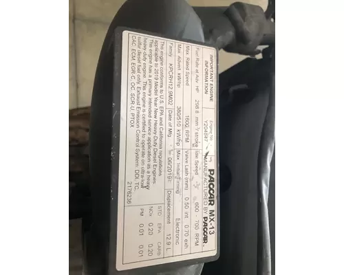 PACCAR MX13 Engine Assembly