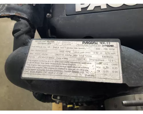 PACCAR MX13 Engine Assembly
