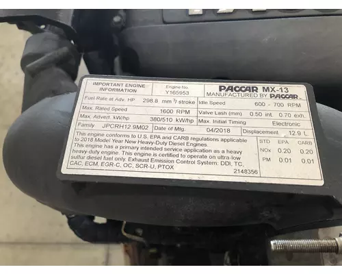 PACCAR MX13 Engine Assembly
