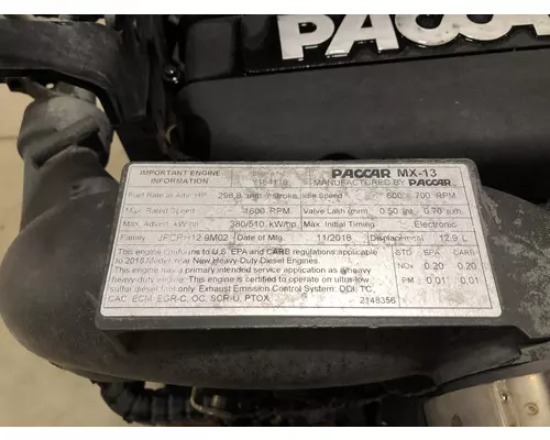 PACCAR MX13 Engine Assembly