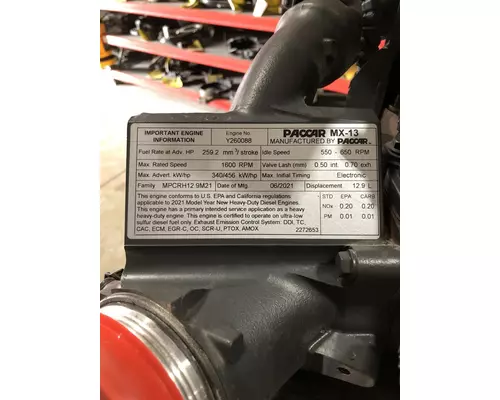 PACCAR MX13 Engine Assembly