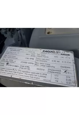 PACCAR MX13 Engine Assembly