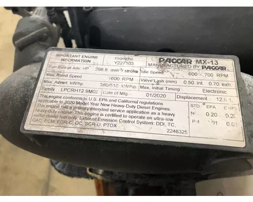 PACCAR MX13 Engine