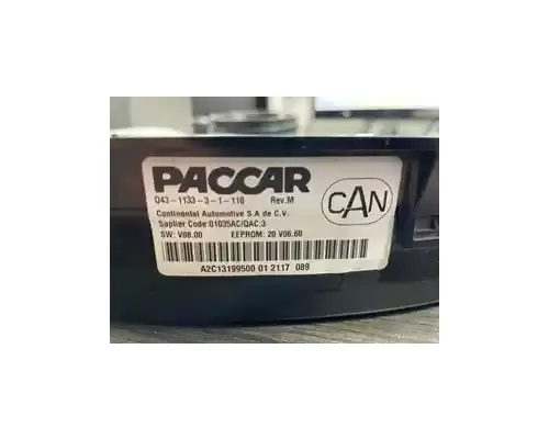 PACCAR MX13 Instrument Cluster