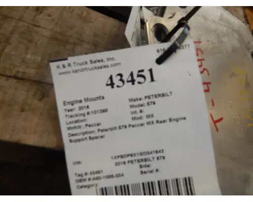 PACCAR MX Engine Mounts