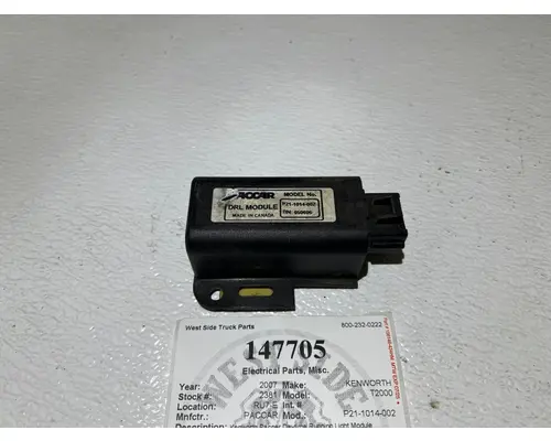 PACCAR P21-1014-002 Electrical Parts, Misc.