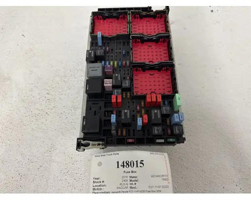 PACCAR P27-1147-0200 Fuse Box