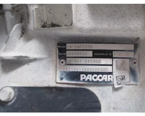 PACCAR PO-16F112C TRANSMISSION ASSEMBLY