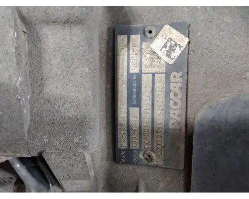 PACCAR PO-16F112C TRANSMISSION ASSEMBLY