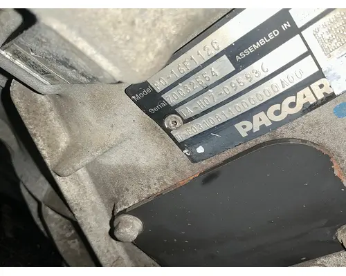 PACCAR PO-16F112C TransmissionTransaxle Assembly