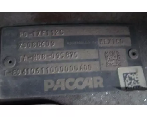 PACCAR PO-17F112C TRANSMISSION ASSEMBLY