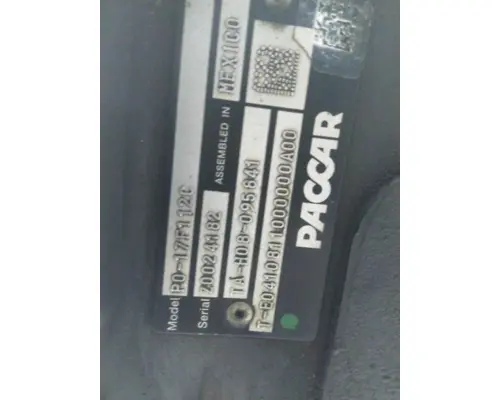 PACCAR PO-17F112C TRANSMISSION ASSEMBLY