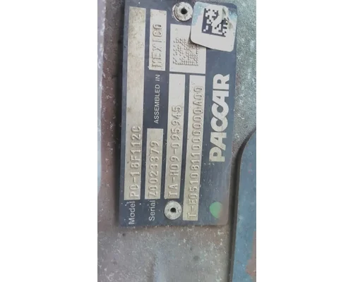 PACCAR PO-18F112C TRANSMISSION ASSEMBLY
