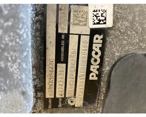 PACCAR PO16F112C Transmission Assembly