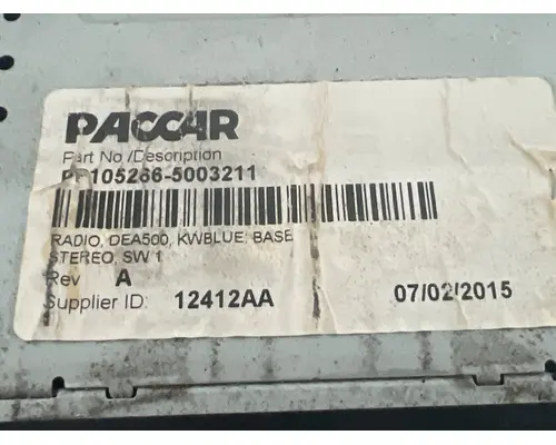 PACCAR PP105266-5403211 Radio