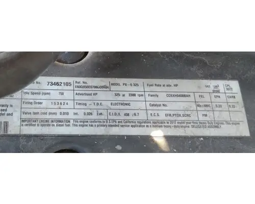 PACCAR PX-6 (ISB 6.7) ENGINE ASSEMBLY