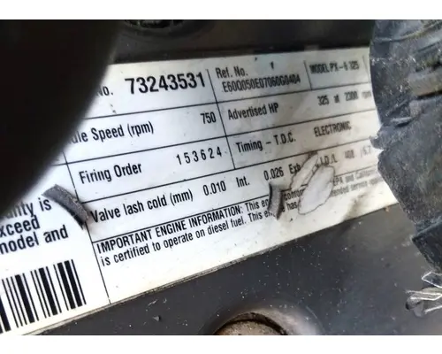 PACCAR PX-6 (ISB 6.7) ENGINE ASSEMBLY