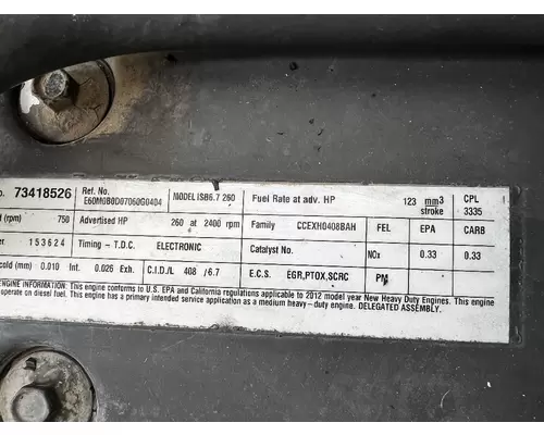 PACCAR PX-6 Engine Assembly
