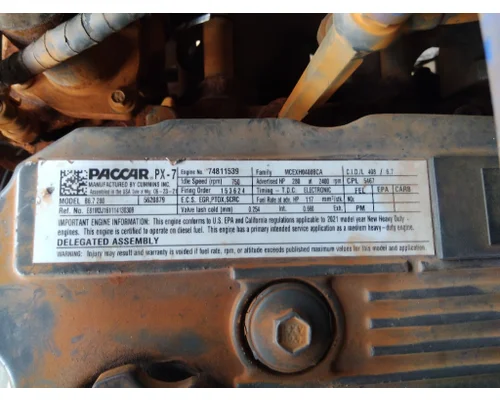 PACCAR PX-7 (ISB 6.7 POST 2010) ENGINE ASSEMBLY