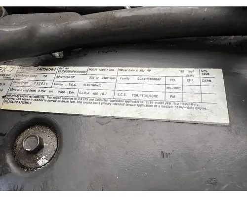 PACCAR PX-7 Engine Assembly (CORE)