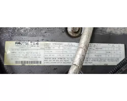 PACCAR PX-7 Engine Assembly