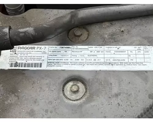 PACCAR PX-7 Engine Assembly