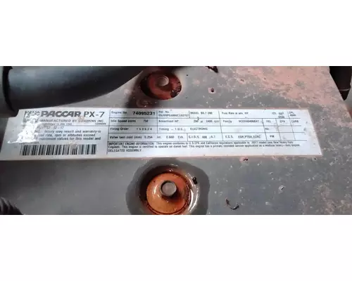 PACCAR PX-7 Engine Assembly