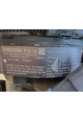 PACCAR PX-9 Engine Assembly
