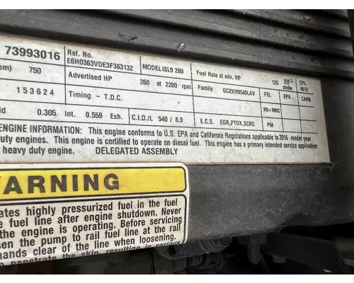 PACCAR PX-9 Engine Assembly