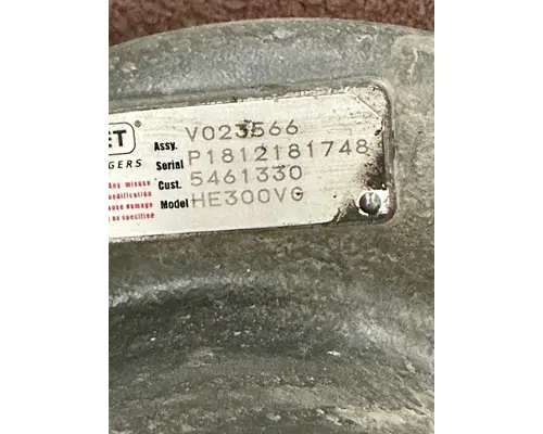 PACCAR PX-9 Turbocharger  Supercharger