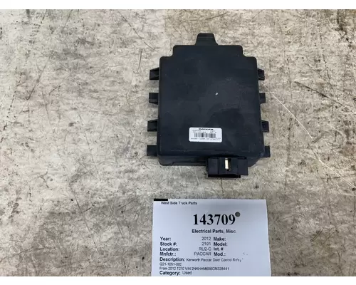 PACCAR Q21-1051-002 Electrical Parts, Misc.