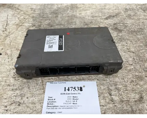 PACCAR Q21-1055-1-100 ECM (Cab Control Module)