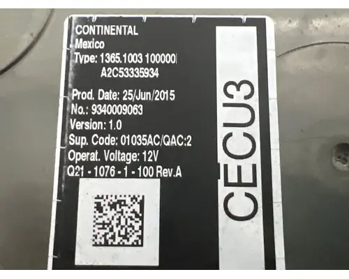 PACCAR Q21-1076-1-100 ECM (Cab Control Module)